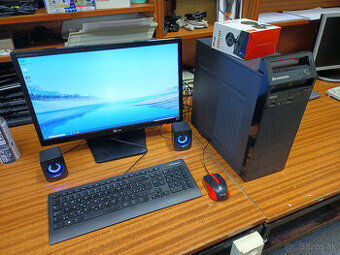 PC Lenovo ThinkCentre + LCD monitor LG - 1