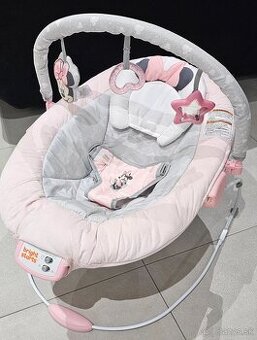 Detská hojdacia sieť Bright Starts - Minnie Mouse-ružová