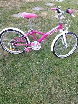 Krásny dievčenský bicykel 20 veľkosť