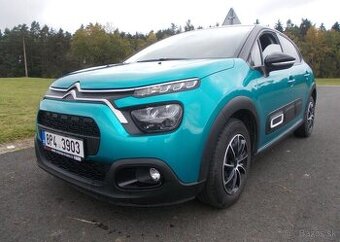 Citroën C3 1,2 81KW 1maj40 000KM v záruce benzín manuál