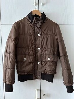 Dámska hnedá bunda