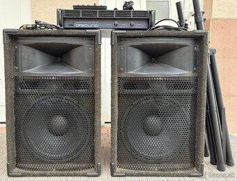 POCTIVÉ KOMPLET OZVUČENIE 2x600W