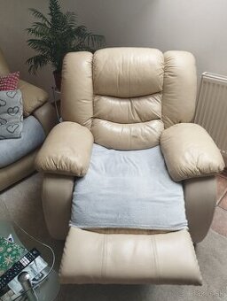 Kožená sedacia súprava