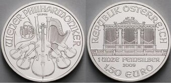 Investičné striebro, rôzne mince a tehličky (aj v malom)