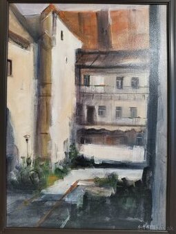 Obraz košického maliara Gabriel Holcer