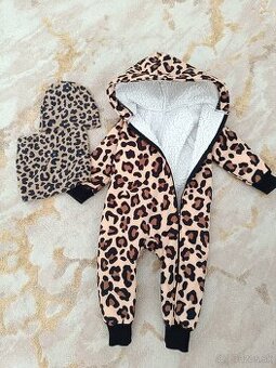 Softshellovy overal+ čiapka s nakrcnikom