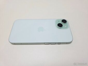 APPLE IPHONE 15 128GB GREEN ,ZDRAVIE BATERKY 100%