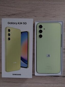 Predám Samsung Galaxy A34 5G , ako nový