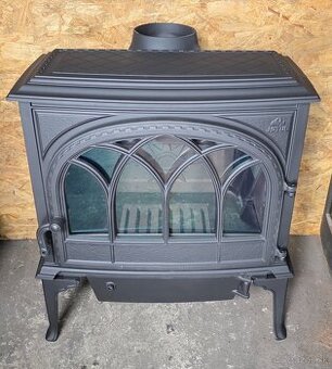 Liatinové kachle Jotul F 400 CB čierný lak