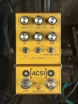 Walrus AC1 - Stereo AMP CAB simulator IR PEDAL
