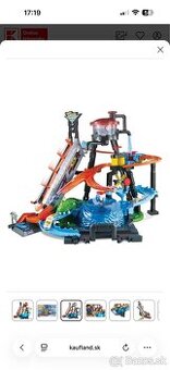 Hot Wheels City Autoumyváreň s aligátorom