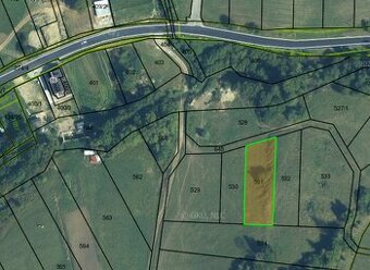 Atraktívny pozemok s celkovou výmerou 1 250 m²