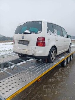 Rozpredám VW Touran 1.9Tdi 77kw BKC BXE 2.0Tdi 103kw BKD
