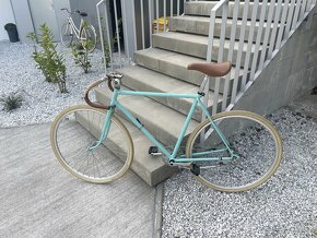 Predám pánsky prerobený retro štýlový mestský bicykel - 1