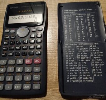Vedecká kalkulačka Casio FX 570 MS