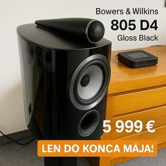 ZA 1/2 cenu BOWERS & WILKINS 805D4
