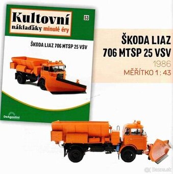 Škoda Liaz 706 MTSP 25 VSV,1:43, Deagostini