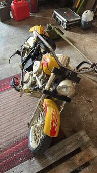 elektrickú motorku – zberateľský retro kúsok