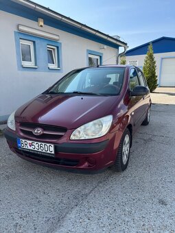 Hyundai Getz 1.4i, benzín, r.v. 2007