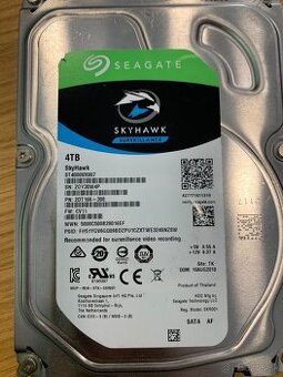 HDD Seagate SKYHAWK 4TB - 2ks - 35€/ks