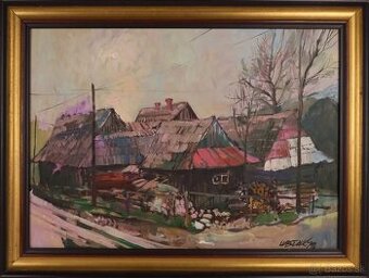 Obraz Stanislav Lubojacký ak.maliar-Drevenice