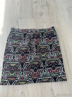 Farebná sukňa