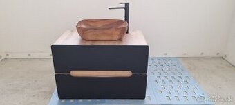 Umývadlová skrinka s umývadlom a bateriou