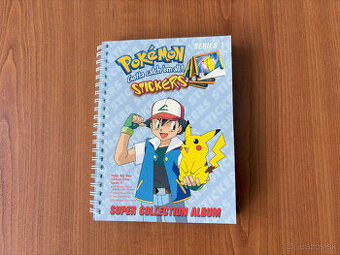 Pokémon Artbox 1999 1. séria - kompletný nálepkový album