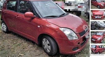 Suzuki SWIFT 1.3 2007 predám motor M13A, DVERE, PREVODOVKA a