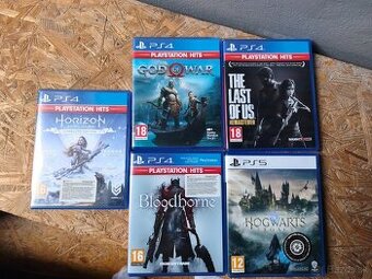 Predám hry na PS4 a PS5