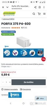 Zakladacie tvárnice PORFIX 375x250x500