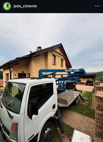 Čistenie fasád, striech , dlažieb ,a exteriérových povrchov