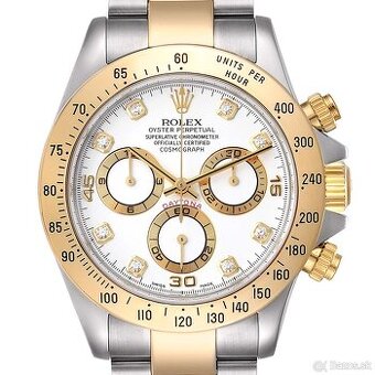 Rolex Daytona Steel//Gold diamond 36mm