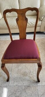 Štýlové historické stoličky biedermeie-masív,historizmus 2ks