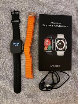 Smart hodinky ARMODD Squarz 12 Ultimate – TOP stav, komplet