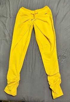 Damske žlté nohavice La pierre