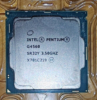 Predám procesor Intel Pentium G4560 (LGA1151)