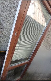 Balkonové dvere 2,33x86cm dub zlatý