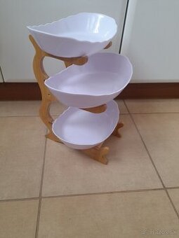 3- oj poschodovy stojan na ovocie alebo ine