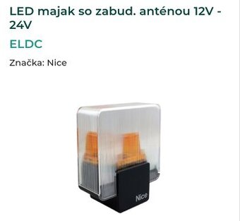 LED majak so zabud. anténou NICE
