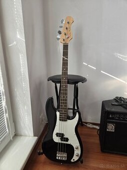 Bass gitara Harley Benton kombo Ampeq