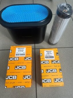 Filtre pre JCB stroje, bagre, teleskop, manipulátor