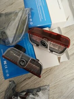 Nové LED projektory do dverí auta, rôzne značky