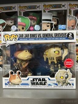 Funko Pop Star Wars Jar Jar Binks VS General Grievous