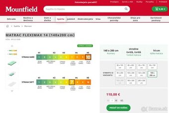 nový Matrac Fleximax 14 (140x200 cm)