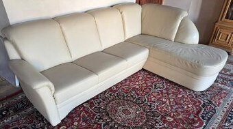 Kožená rohová sedačka, 5249