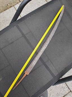 Čepel šable  vyrobena kolo roku 1790 ( europa)