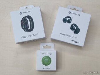 Moto Buds Loop + Watch Fit balíček
