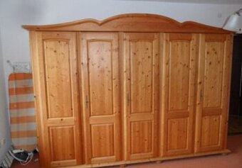 Kompletní rustikální ložnice z masivu,6422