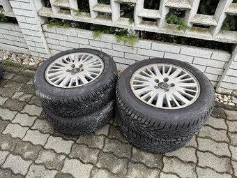 215/55 R16 zimné + Disky Volvo 16